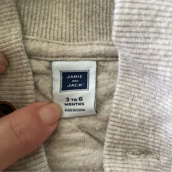 Janie and Jack shawl collar baby sweater jacket cardigan - Picture 4 of 4